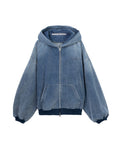 Denim hoodie