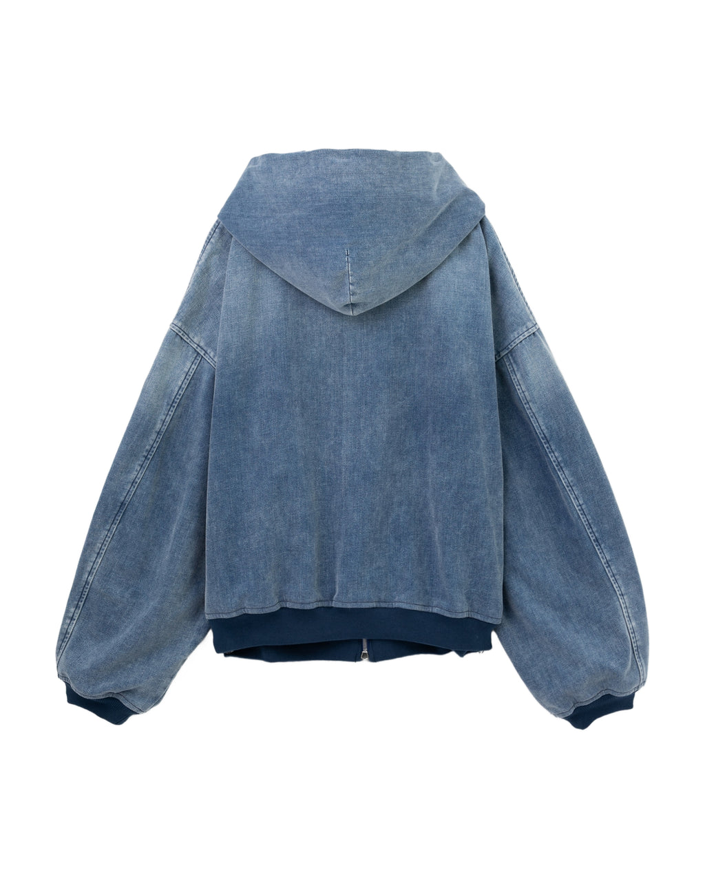 Denim hoodie