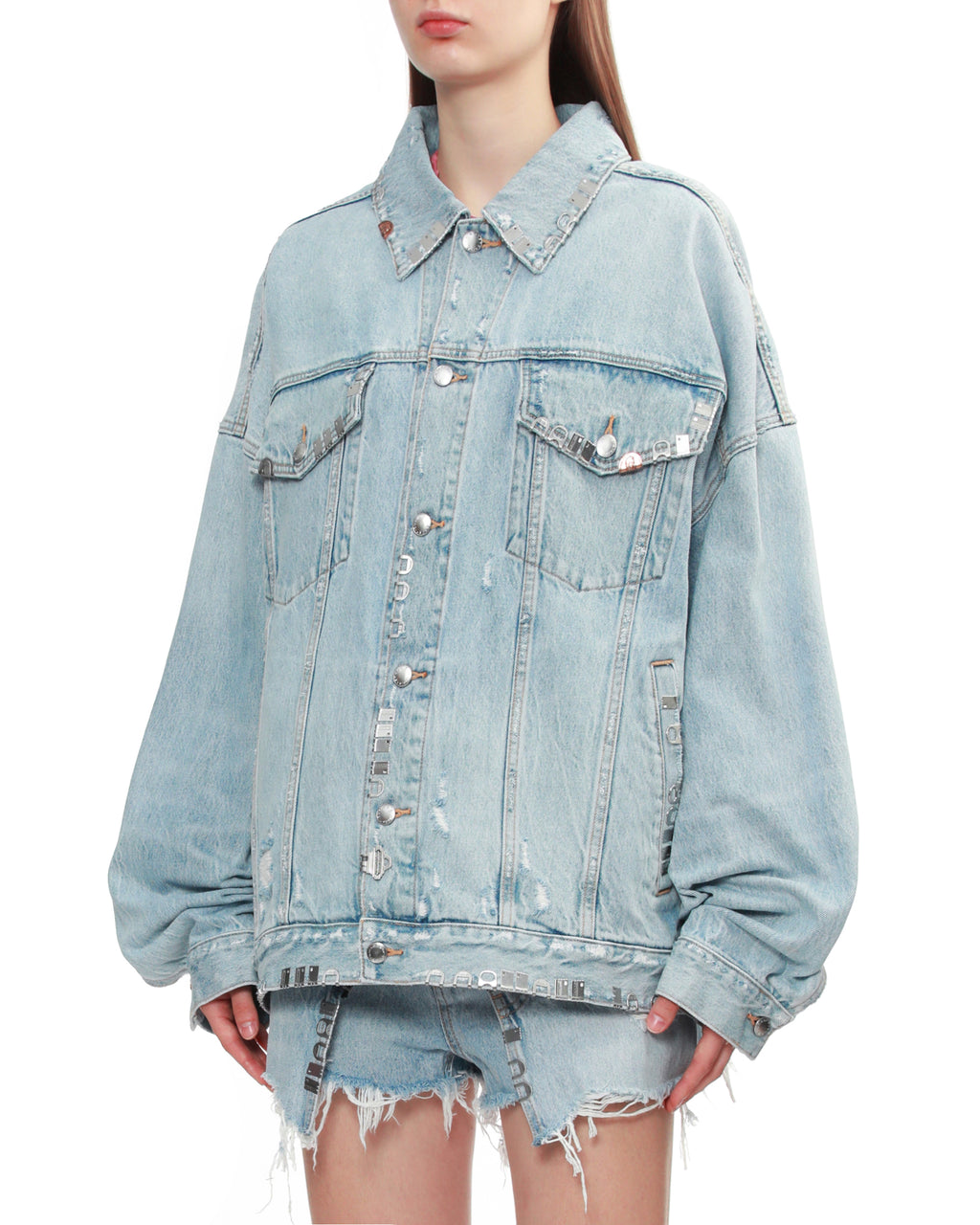 Oversized trucker jacket