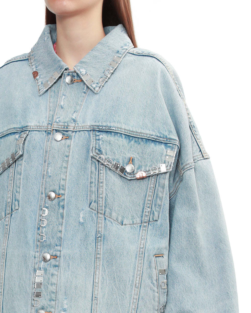 Oversized trucker jacket