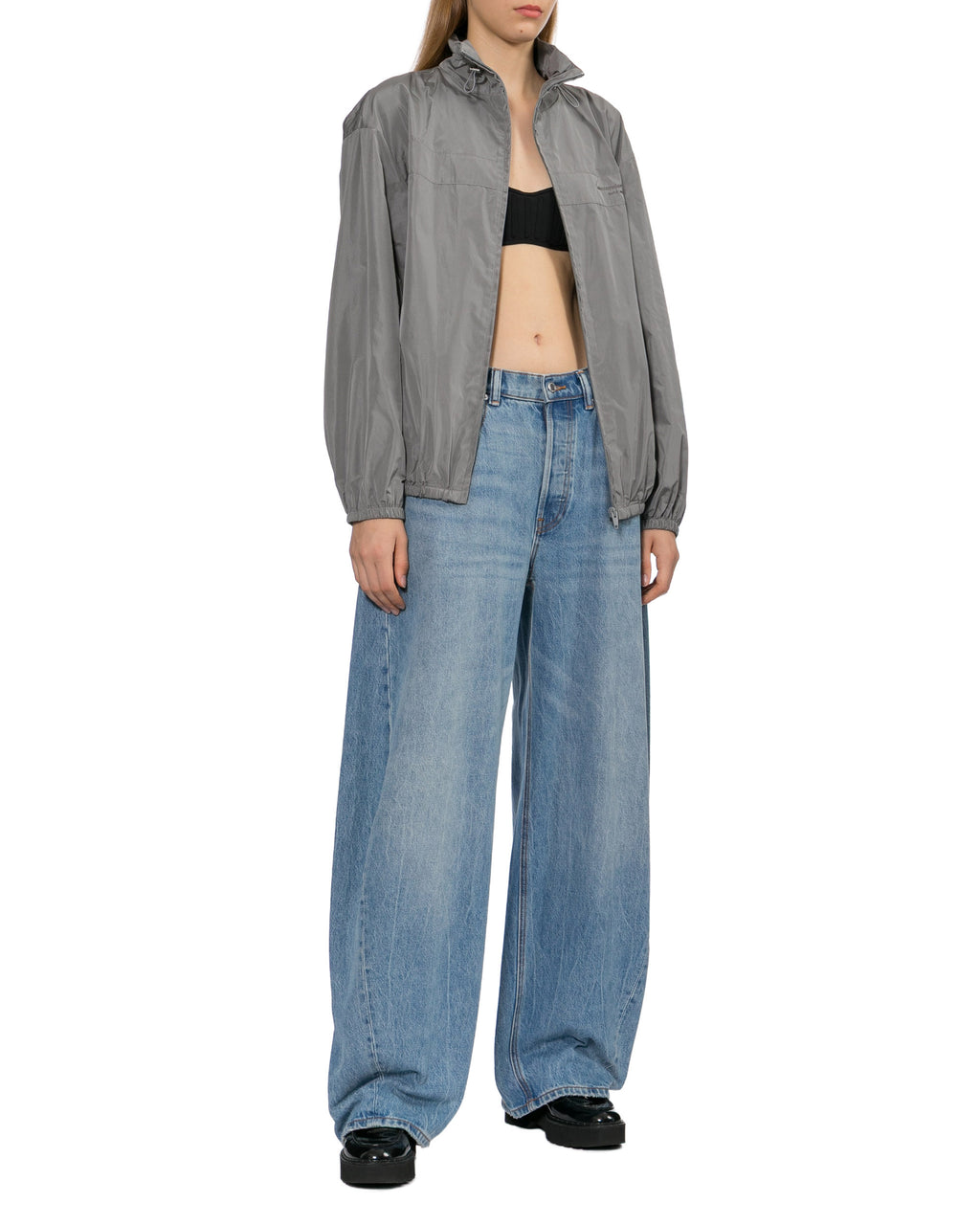 Crystal blow up jeans