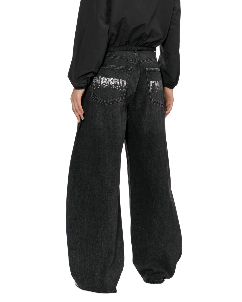 Crystal blow up jeans