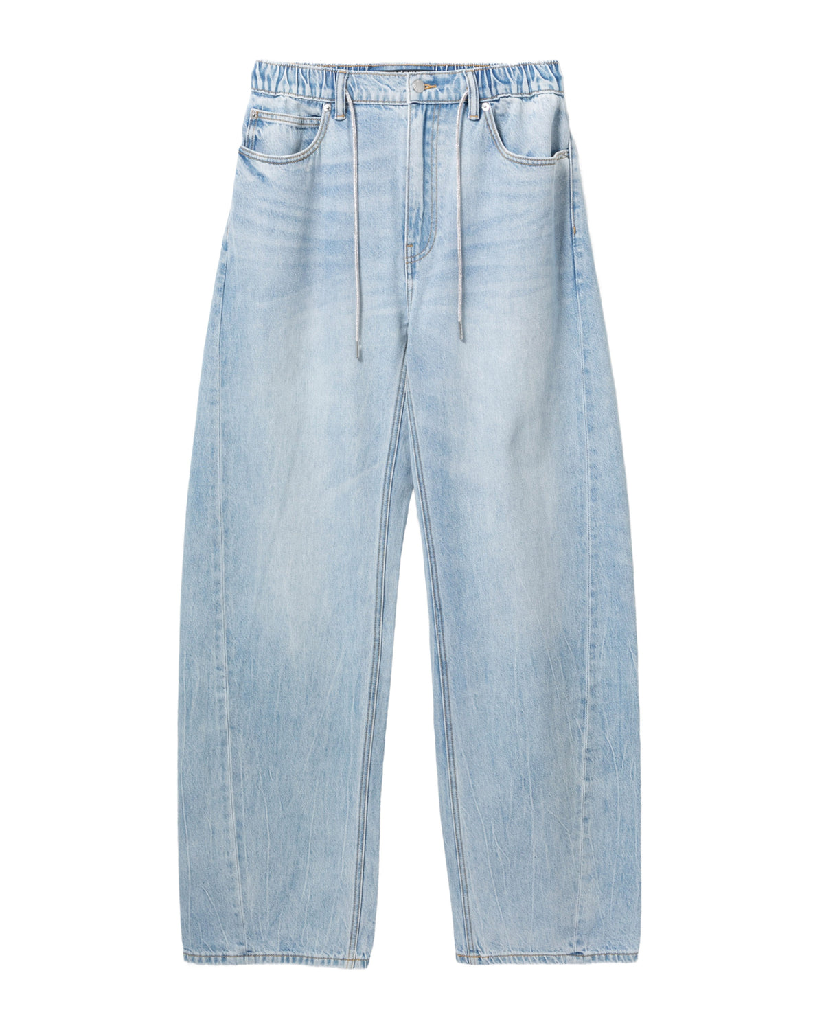 Drawstring jeans