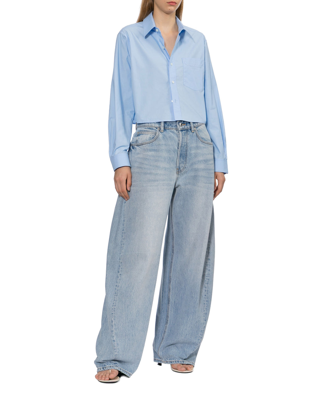 Crystal blow up jean