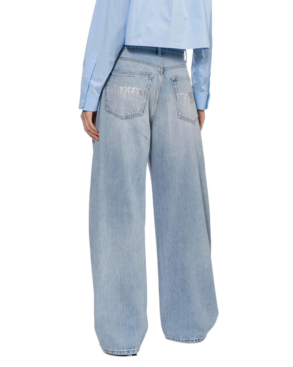 Crystal blow up jean
