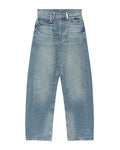 High rise wide-leg jeans