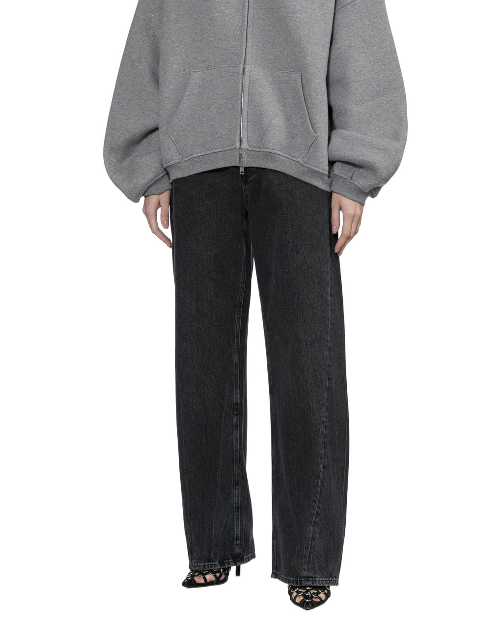 Wide leg jeans