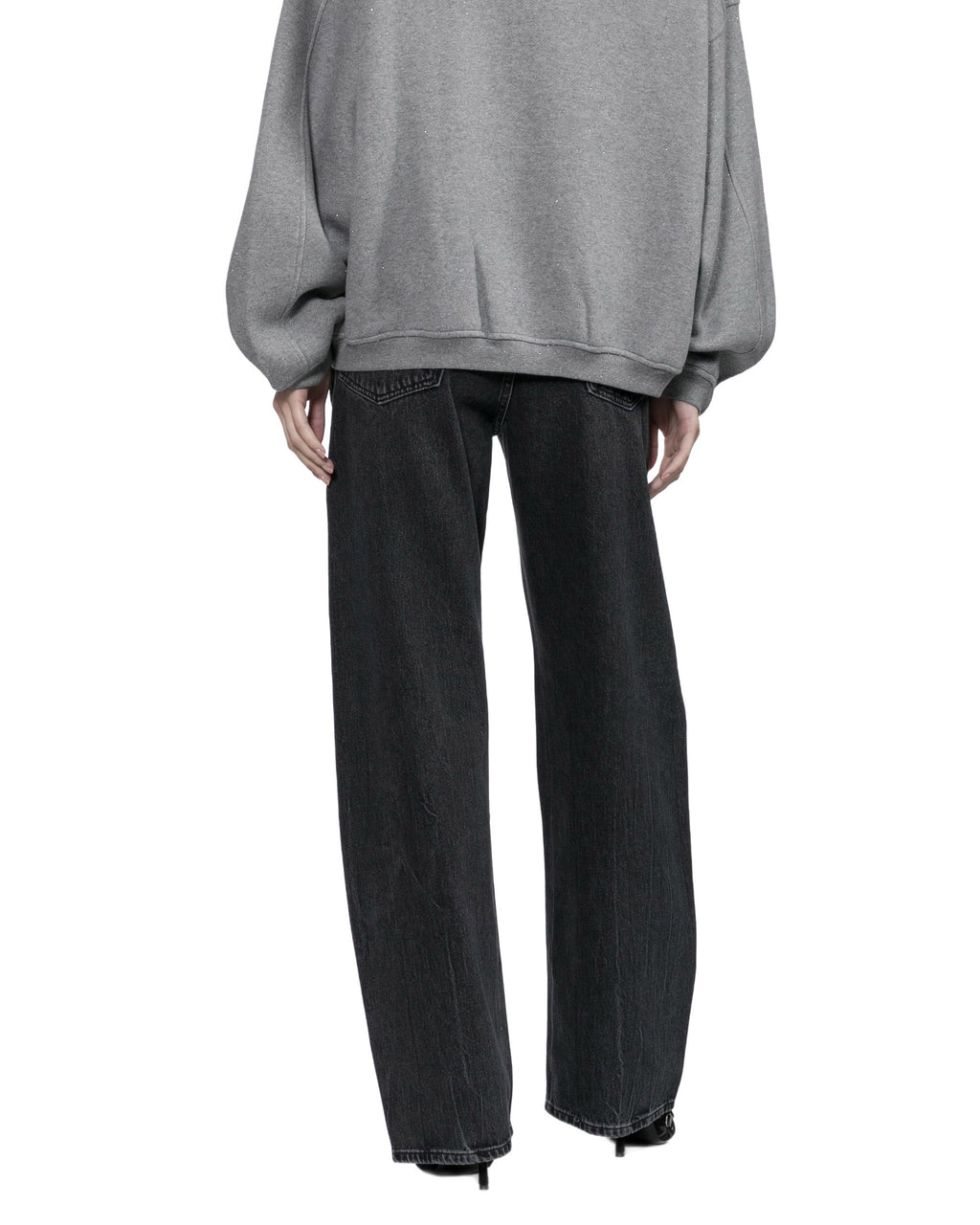 Wide leg jeans