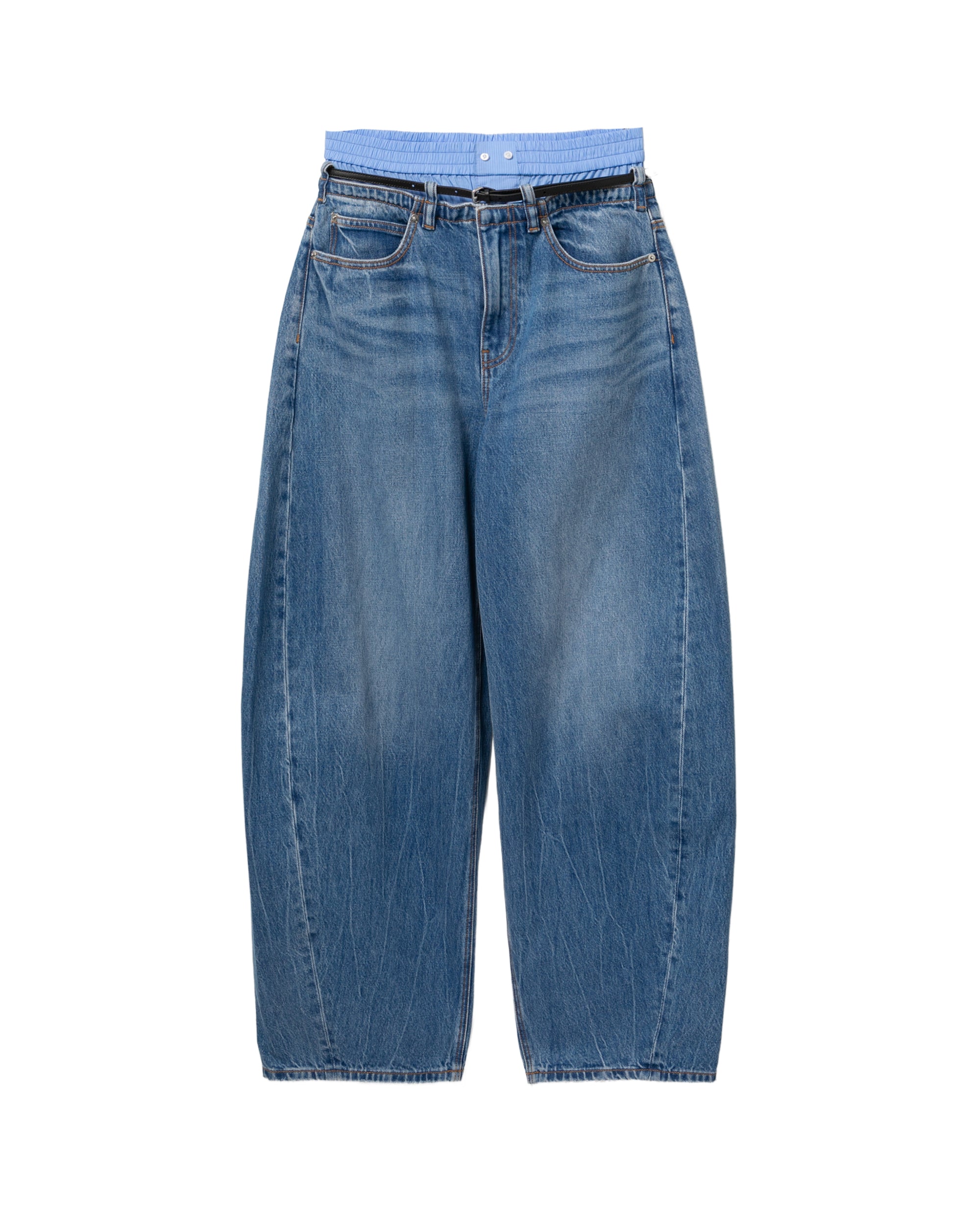 Pre styled blow up jeans