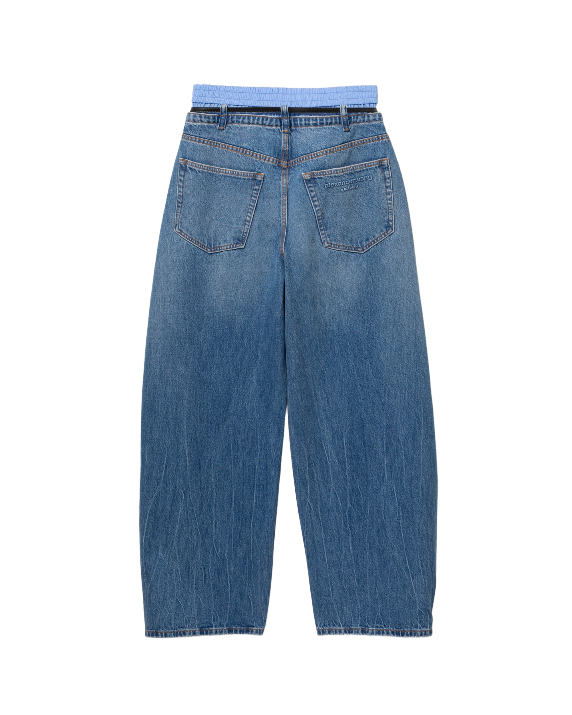 Pre styled blow up jeans