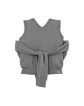 Knotted vest