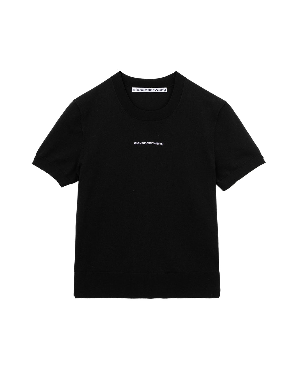 Logo knit top