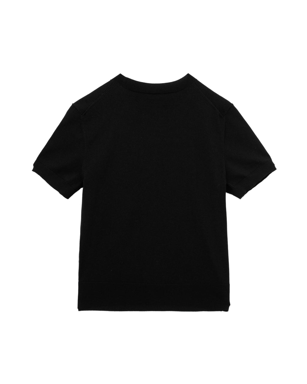 Logo knit top