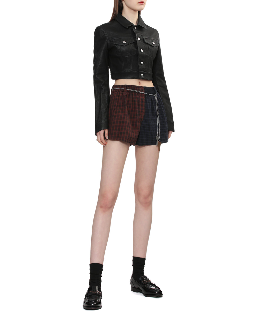Shrunken trucker jacket