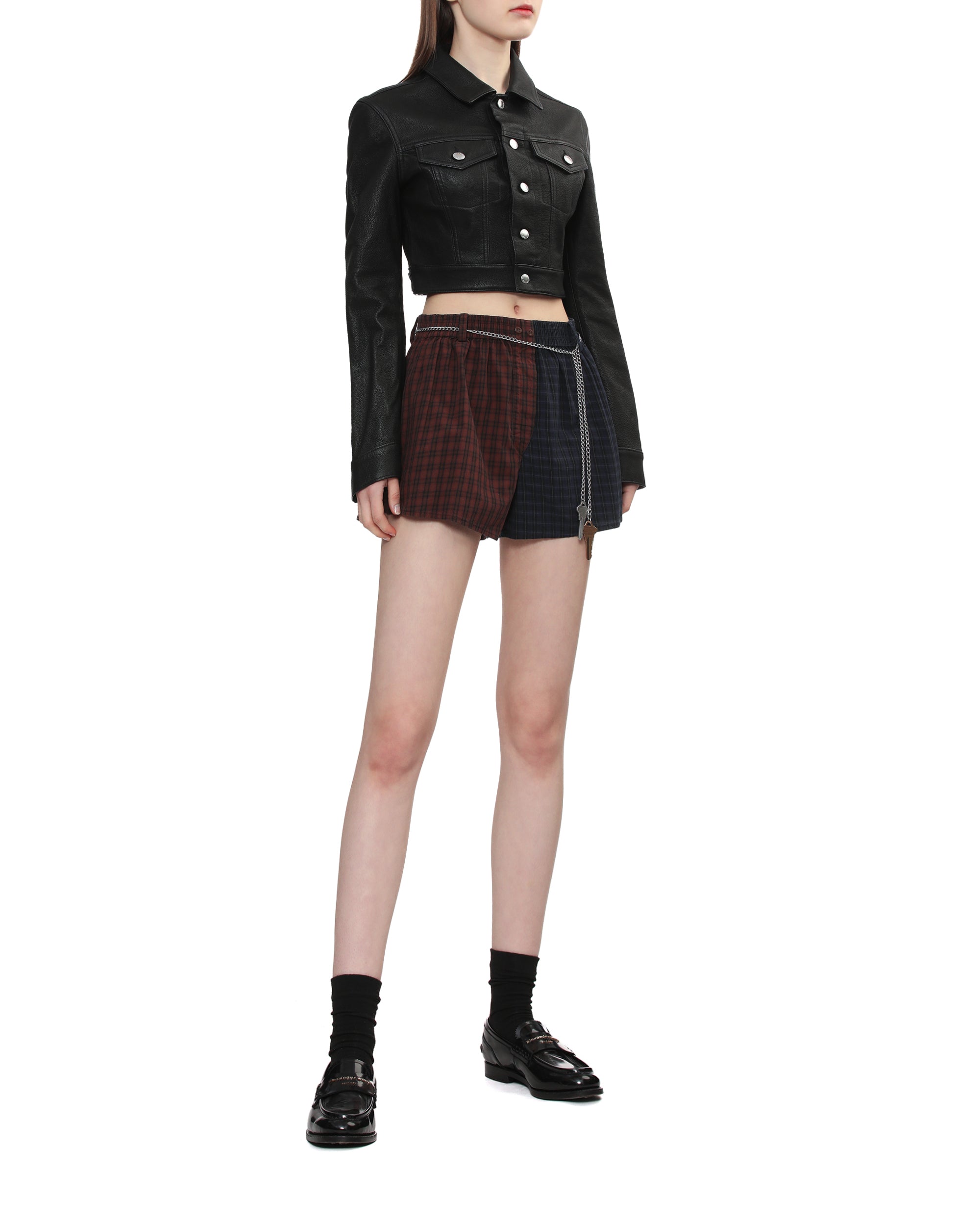 Shrunken trucker jacket