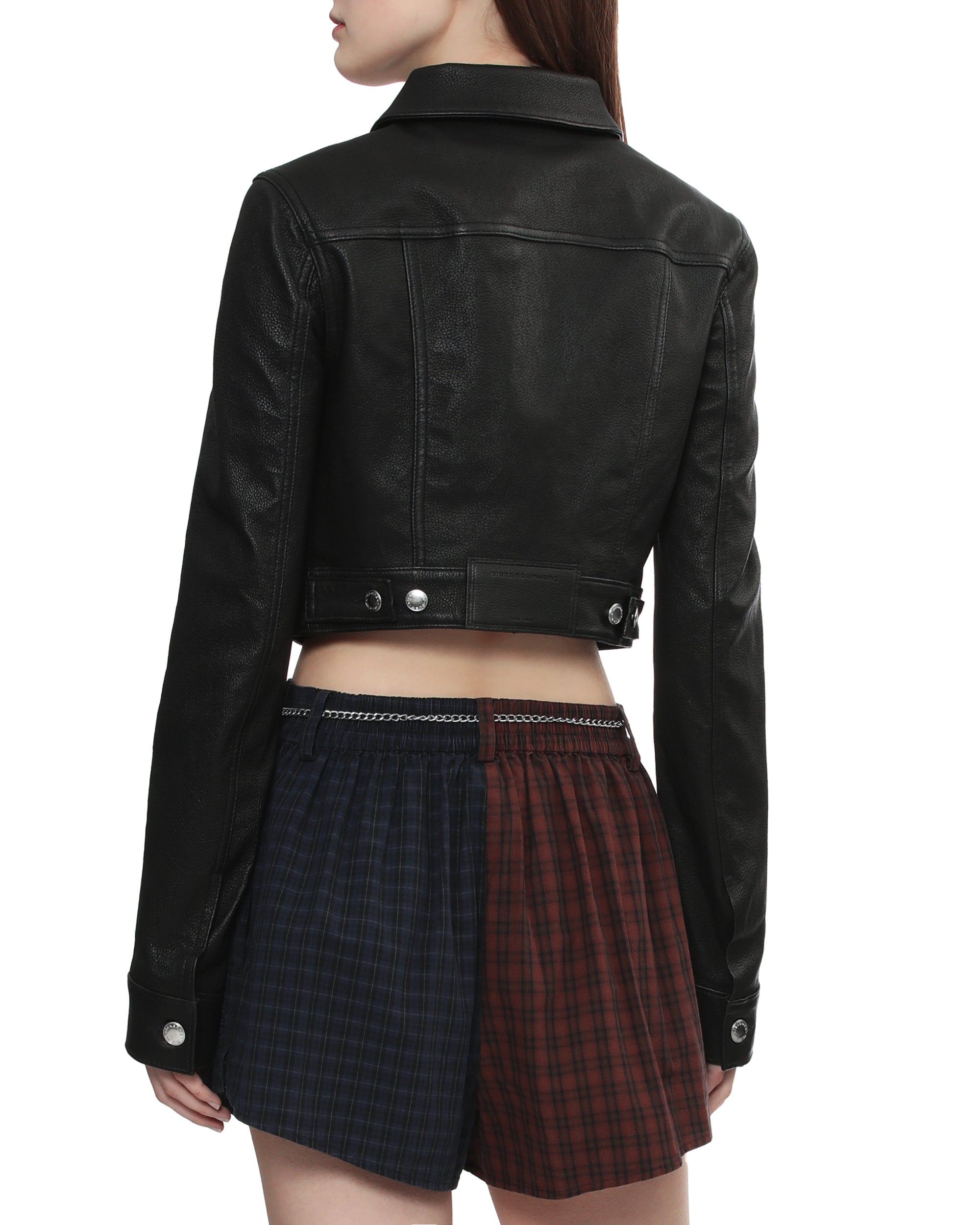 Shrunken trucker jacket