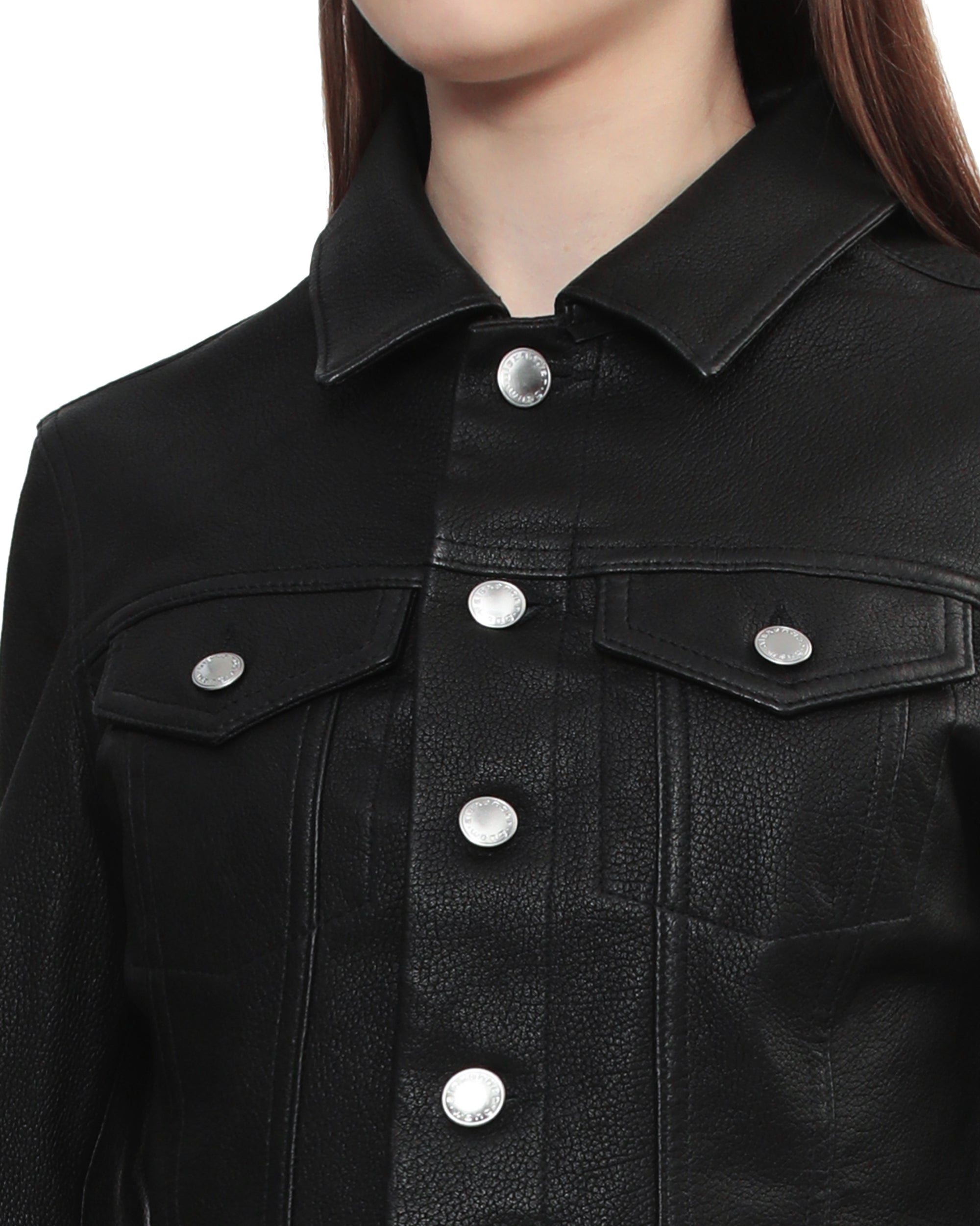 Shrunken trucker jacket