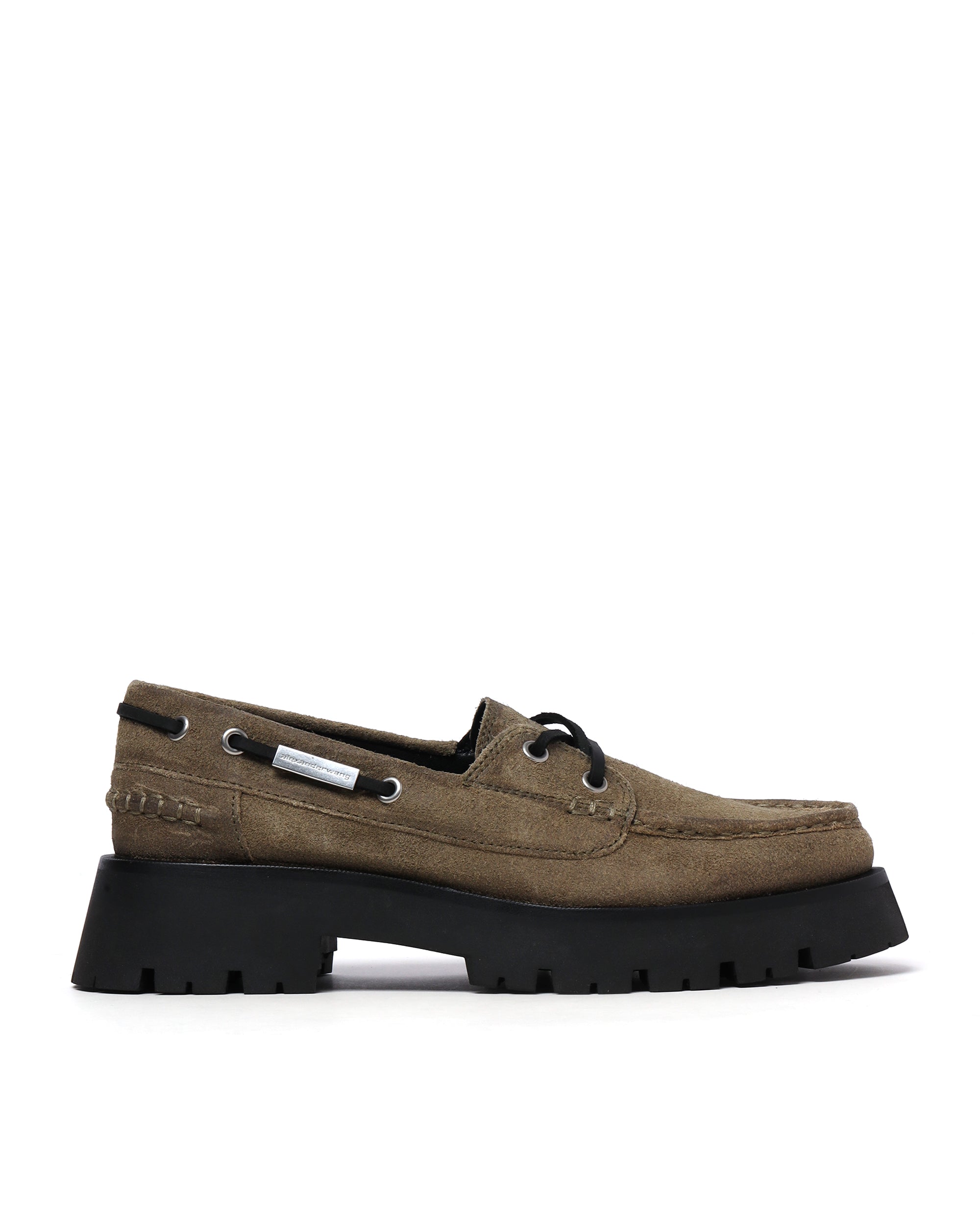 Carson platform boat loafers