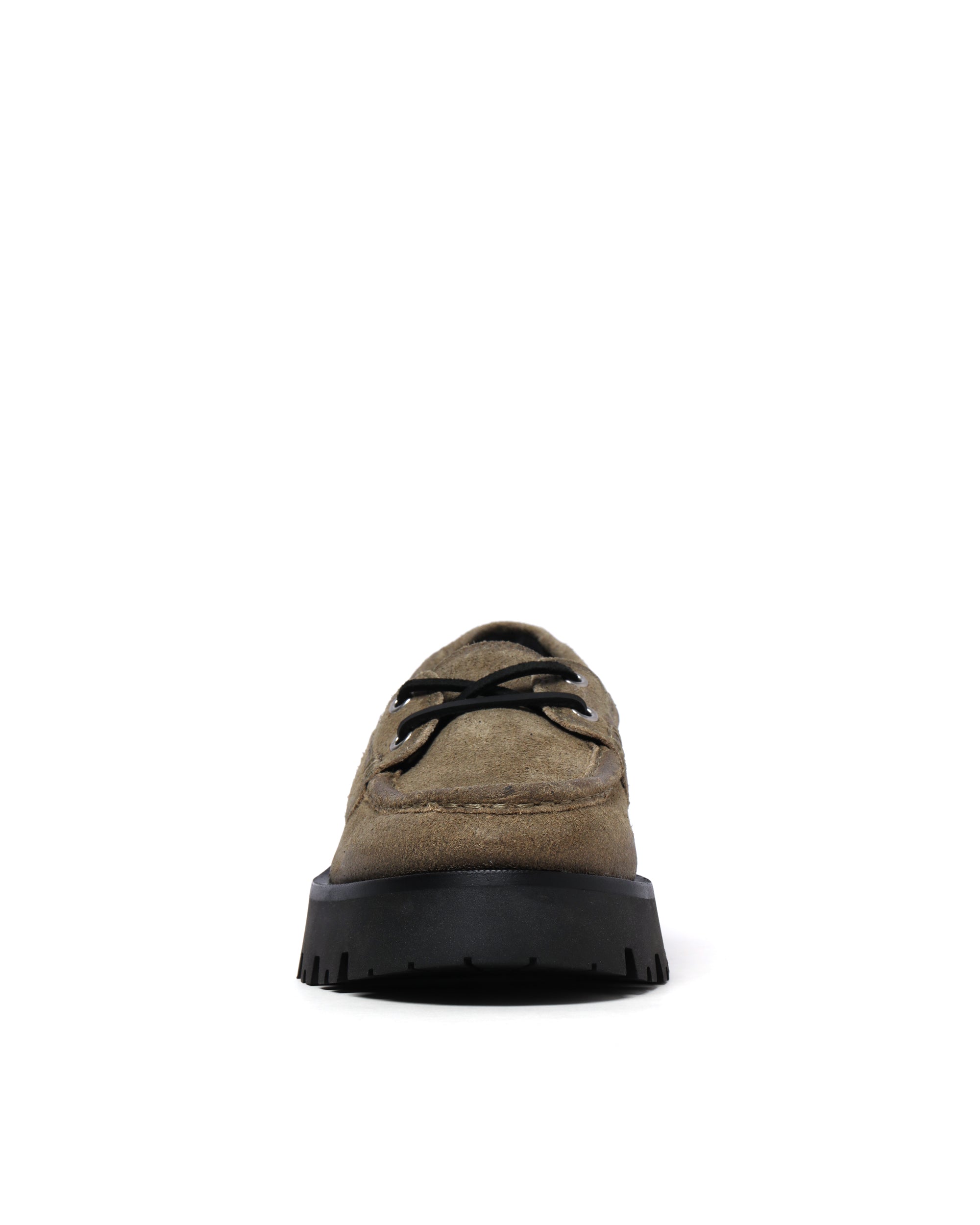 Carson platform boat loafers
