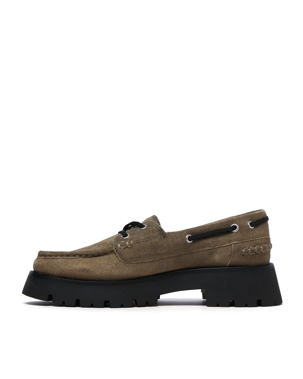 Carson platform boat loafers