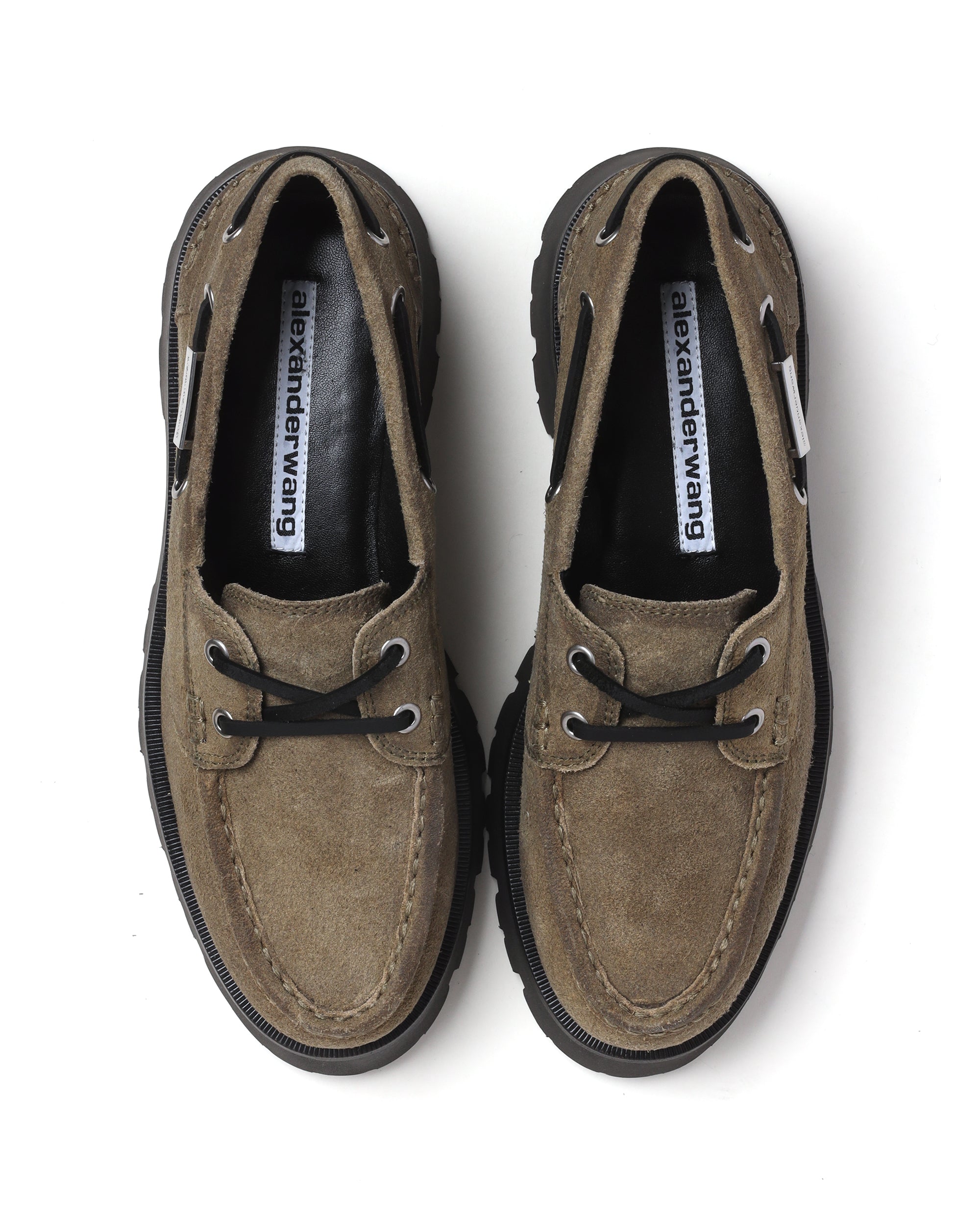 Carson platform boat loafers
