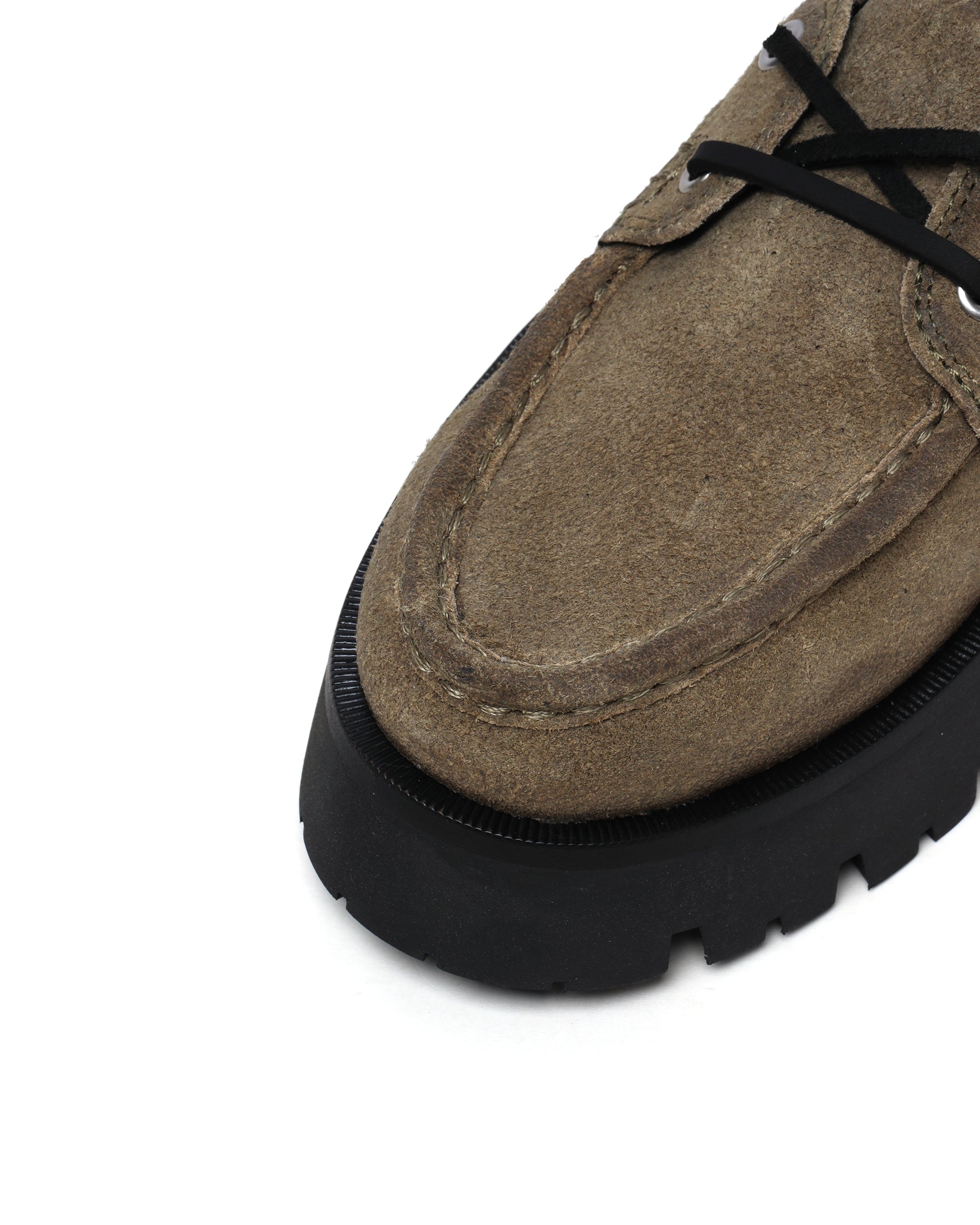 Carson platform boat loafers