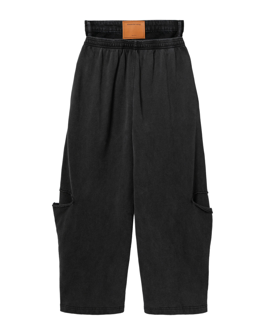 Layered baggy sweatpants