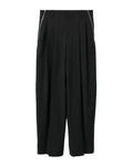 Zip-detail pants