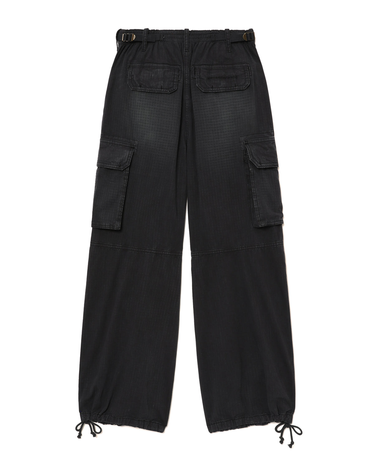 Pre-styled ripstop cargo pants