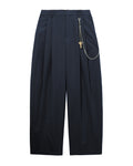 Chain-detail pants