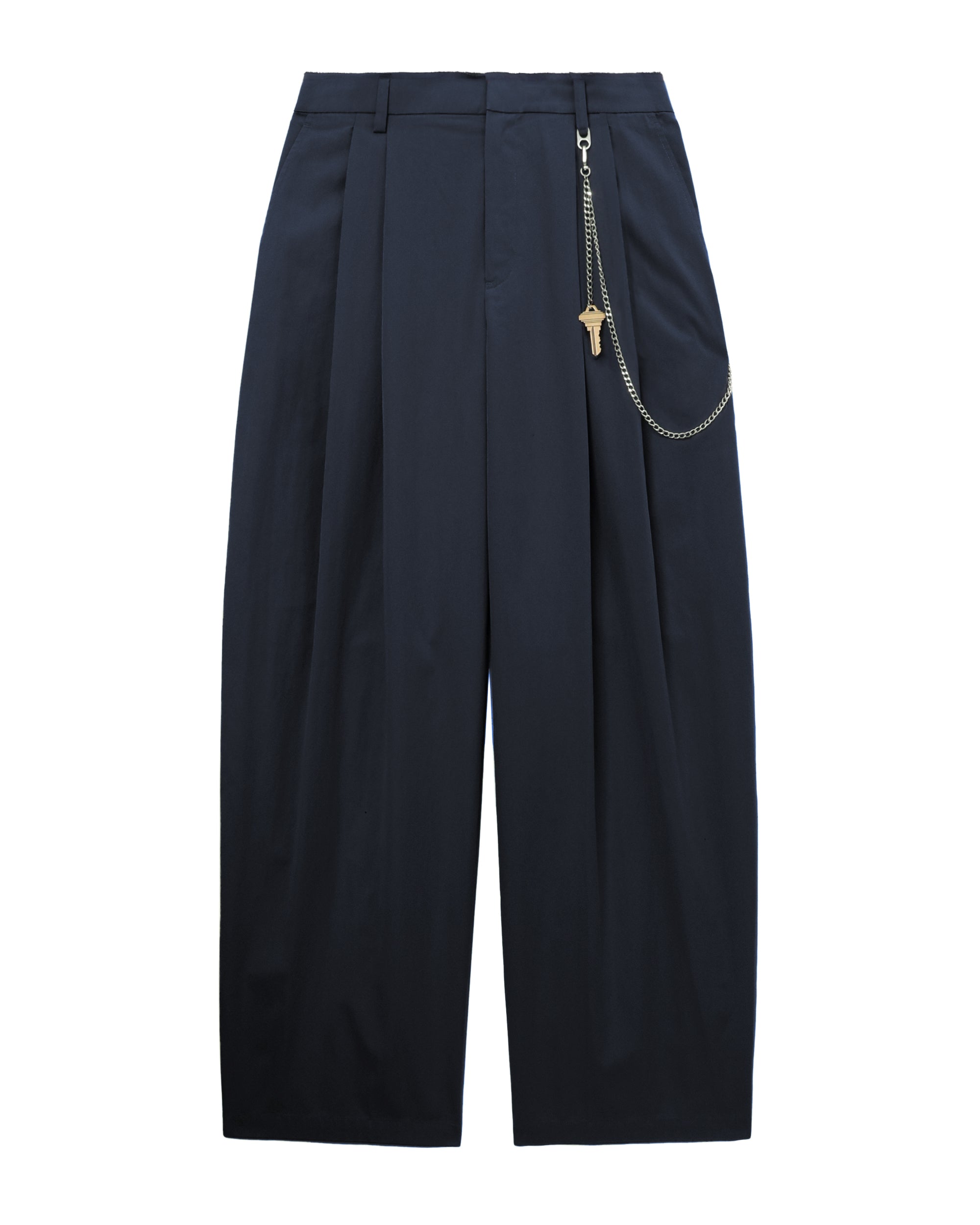 Chain-detail pants