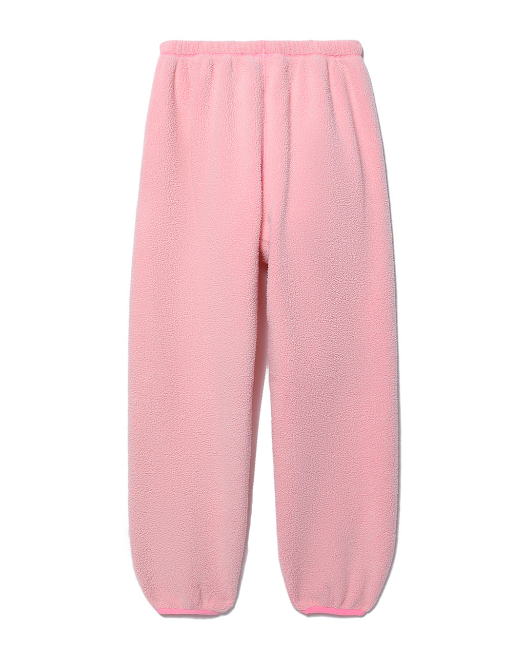 Embossed logo teddy fleece sweatpants