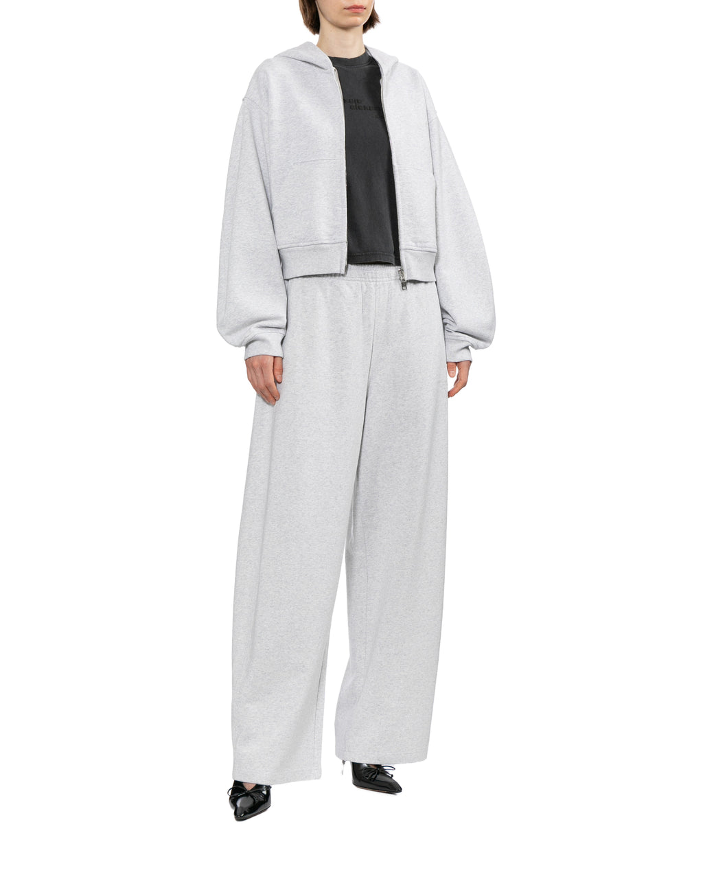 Textured sweatpants