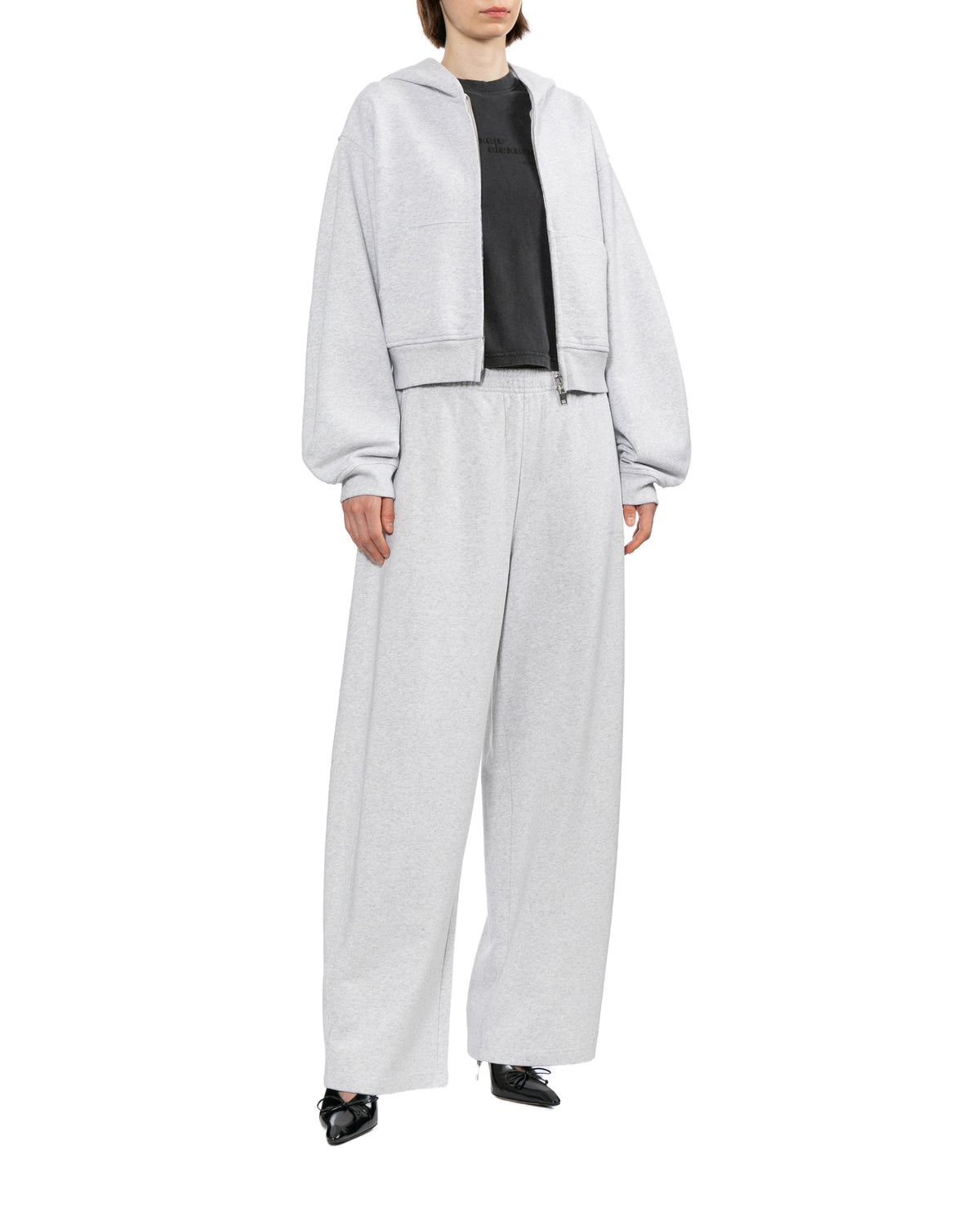 Textured sweatpants