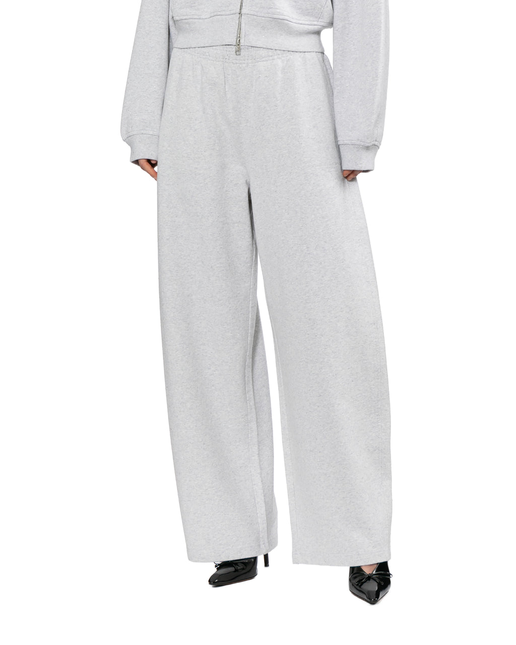 Textured sweatpants