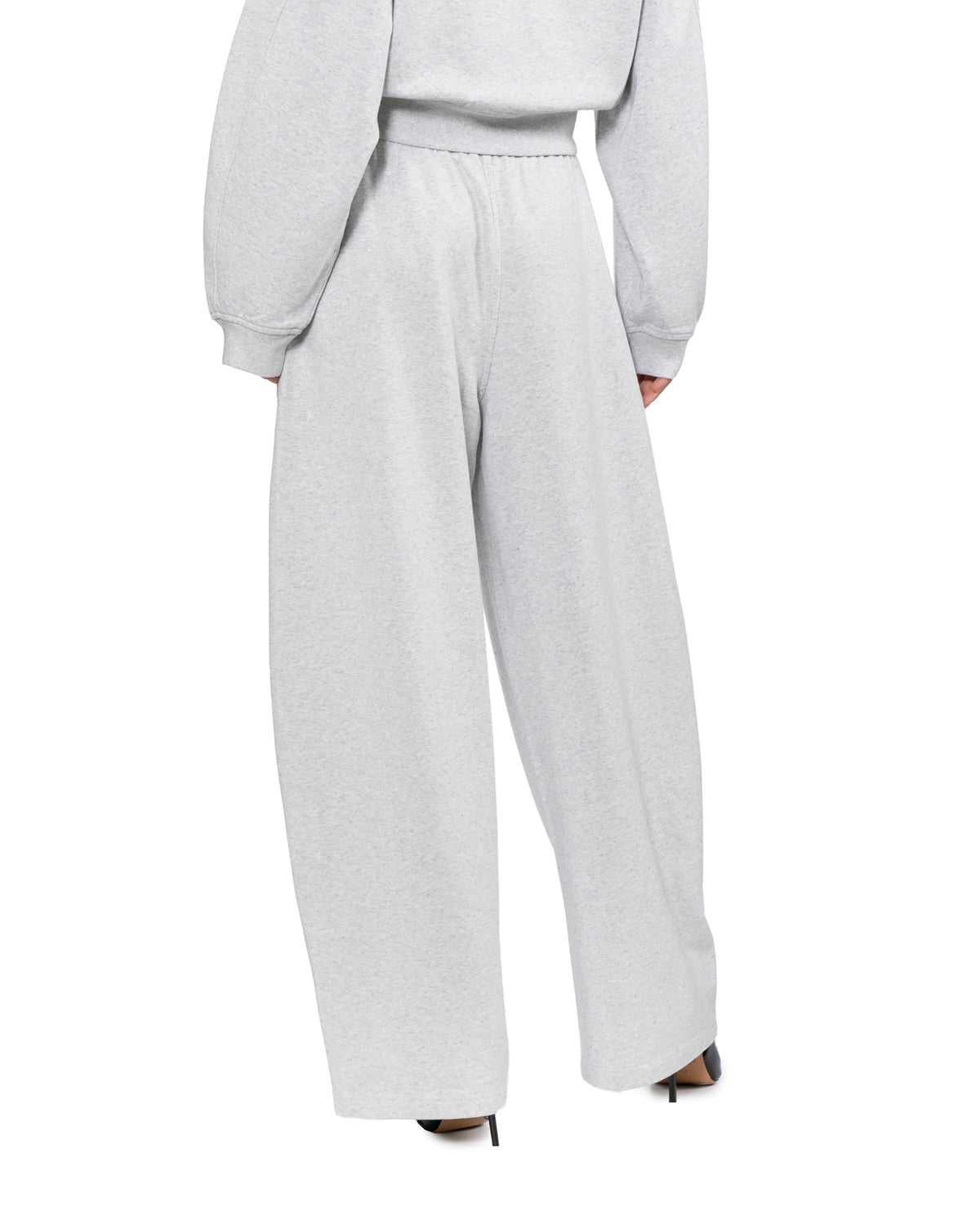 Textured sweatpants