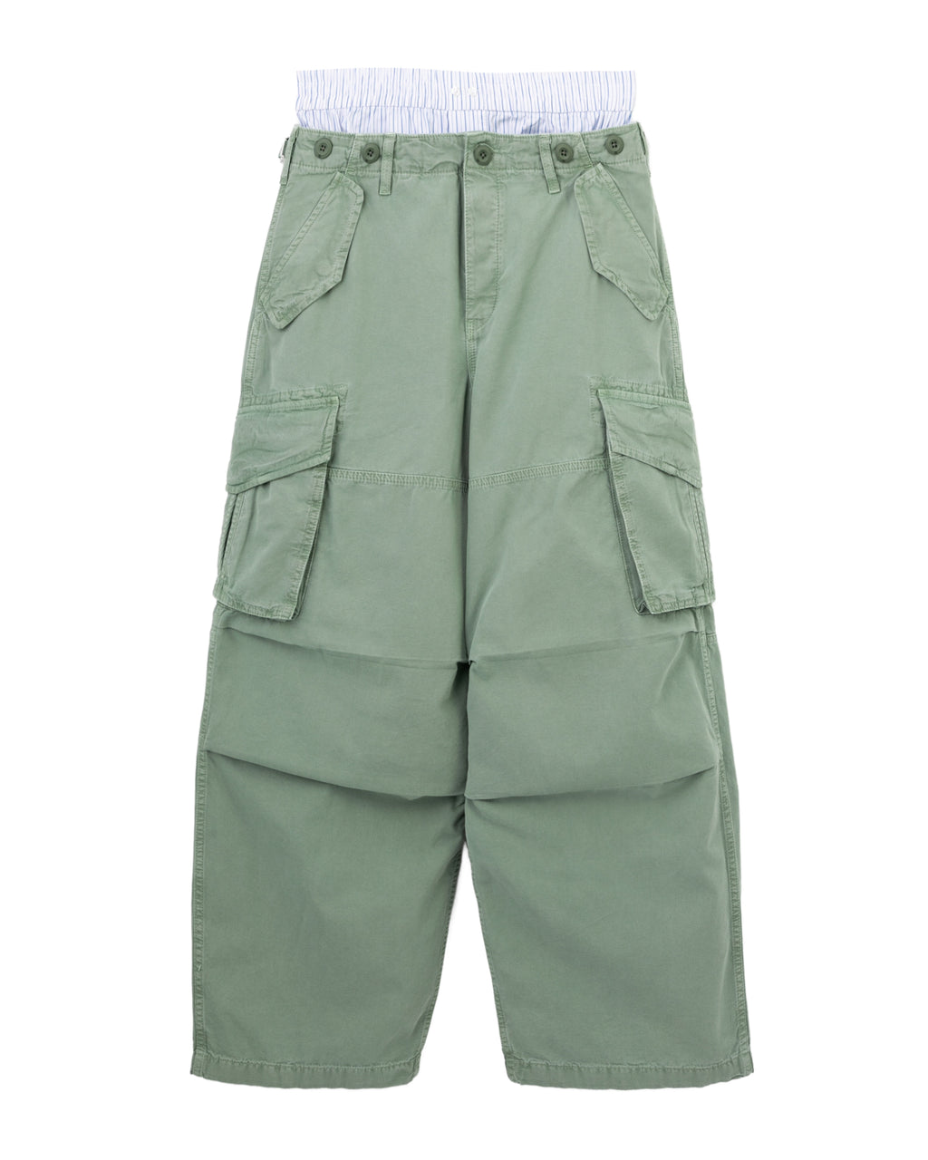 Boxer waist cargo pants