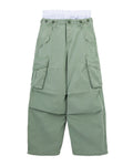 Boxer waist cargo pants