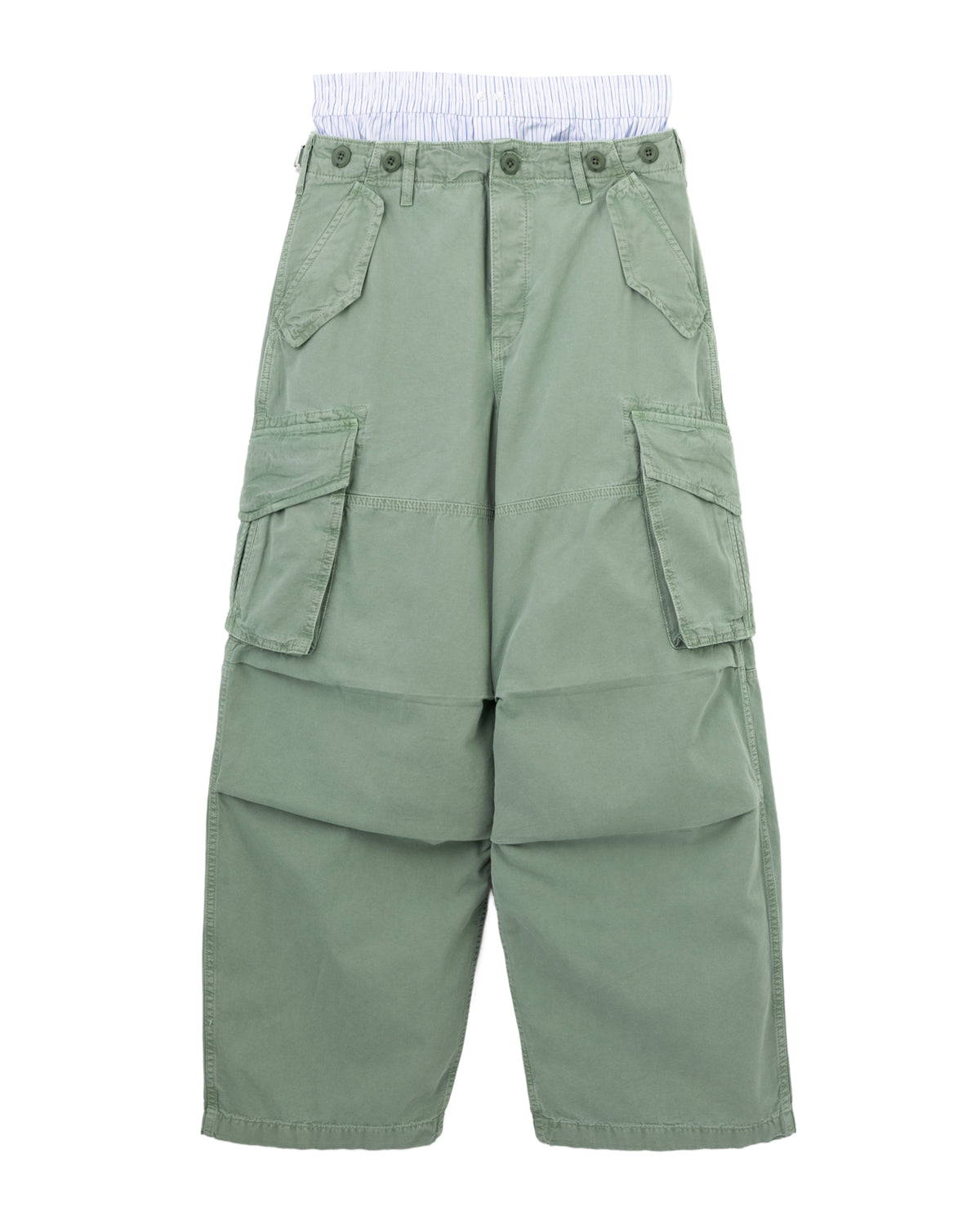 Boxer waist cargo pants
