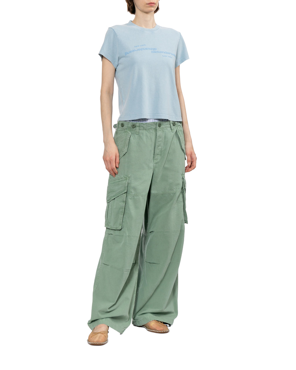 Boxer waist cargo pants