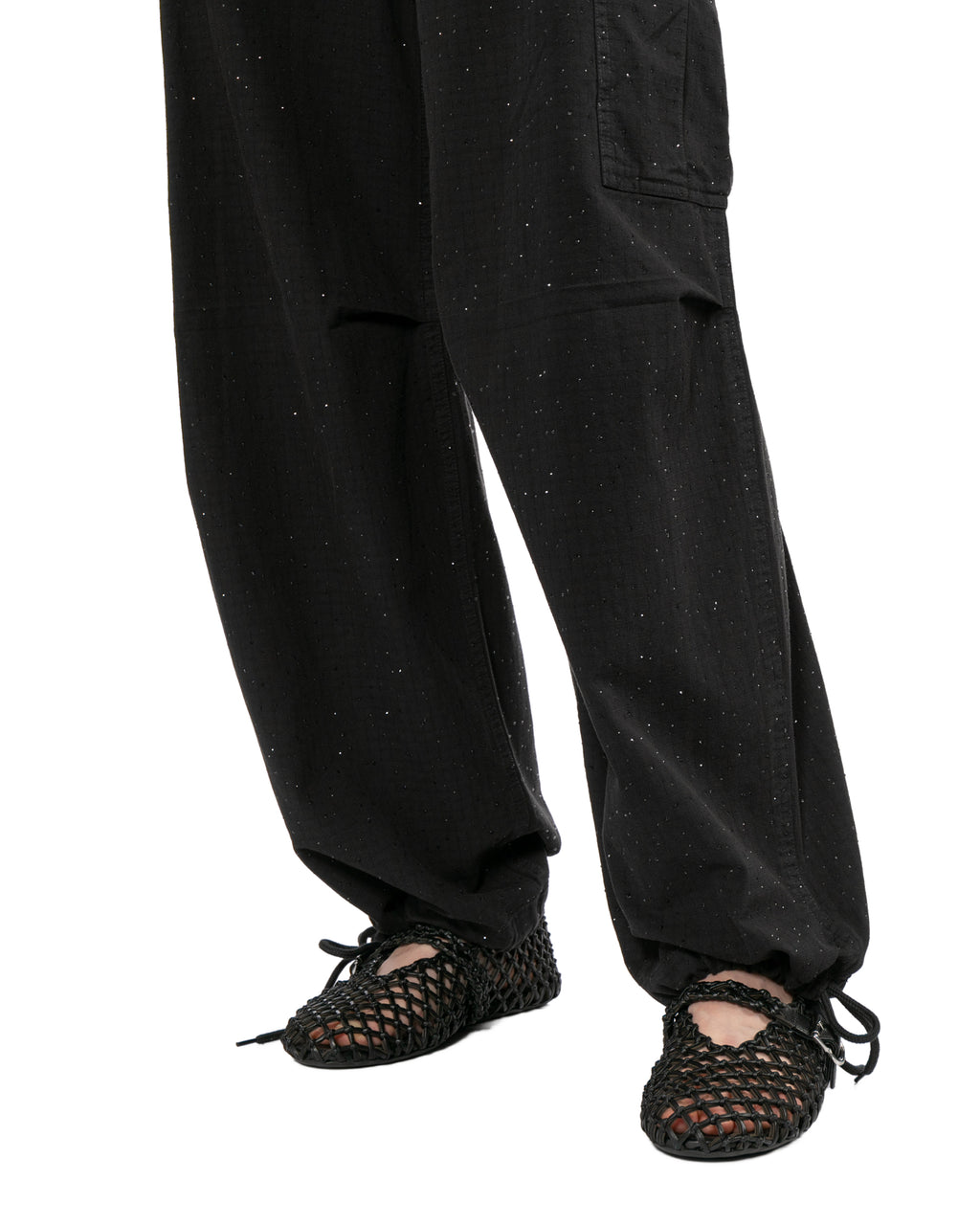 Embellished cargo pants