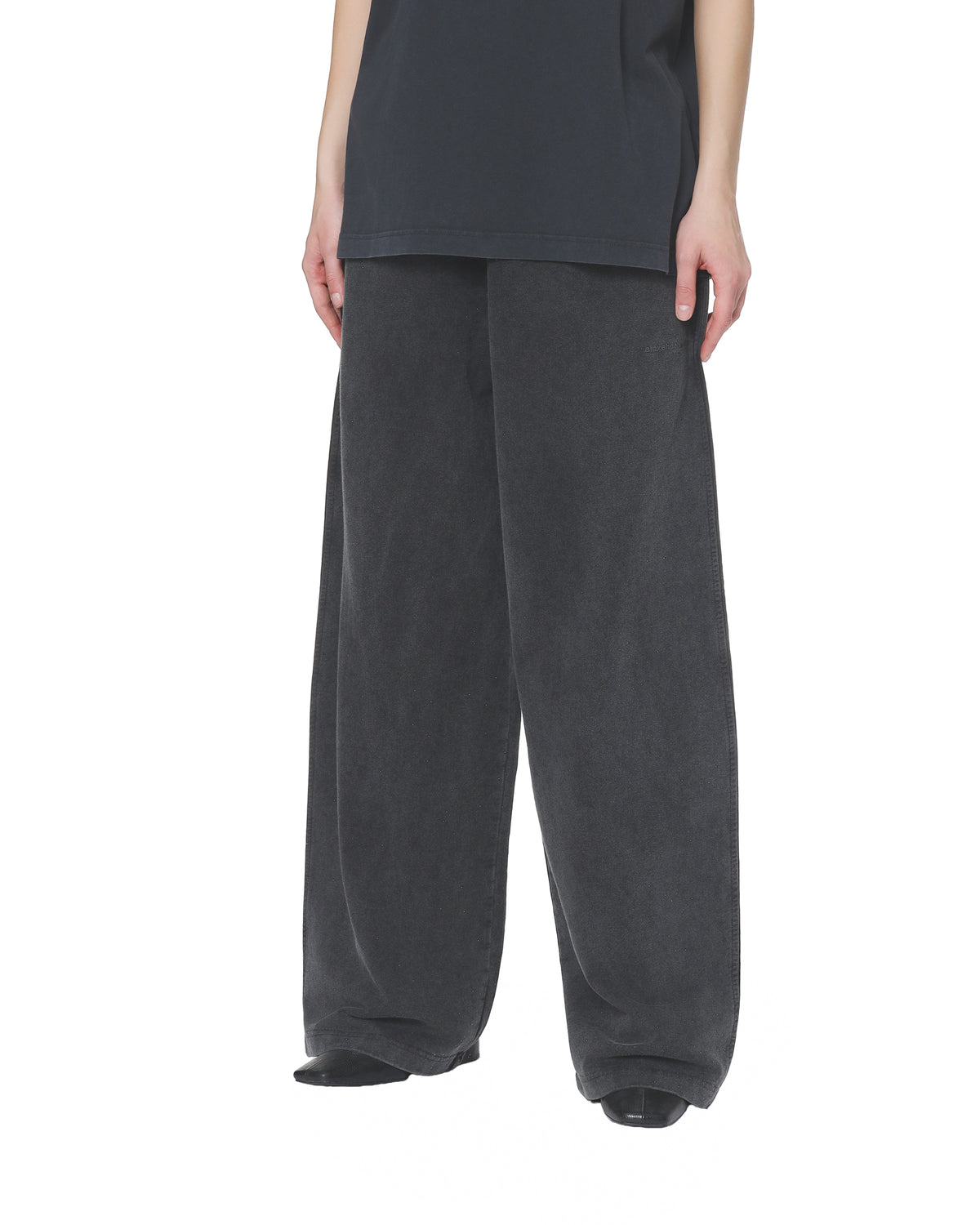 Crystal hotfix oversized sweatpants