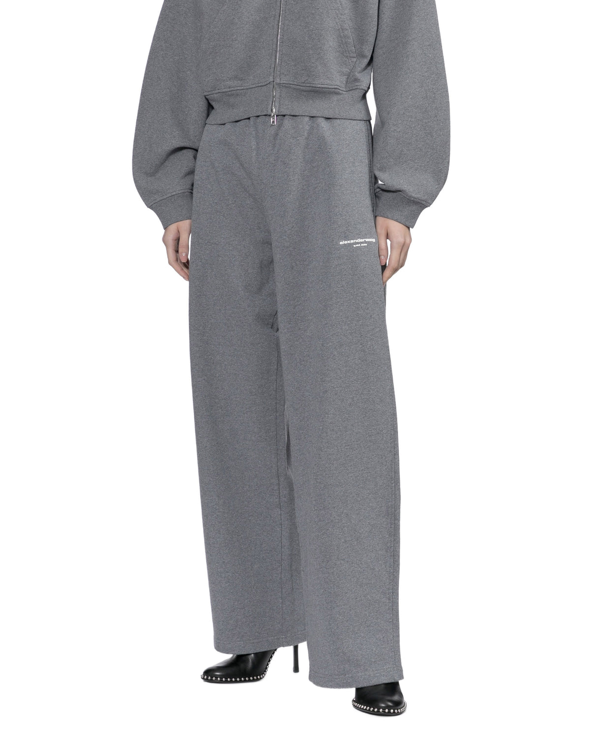 Crystal hotfix oversized sweatpants