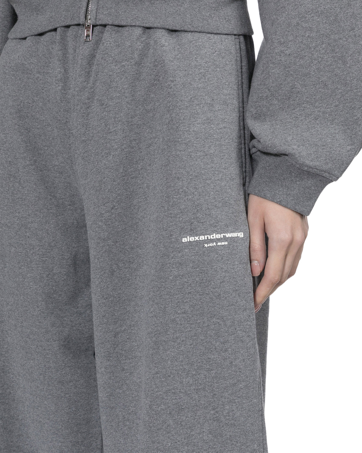 Crystal hotfix oversized sweatpants