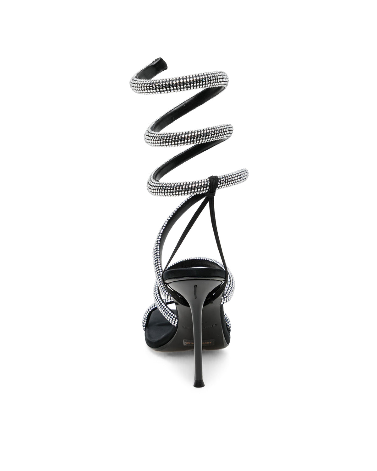 Julie Crystal coil sandals