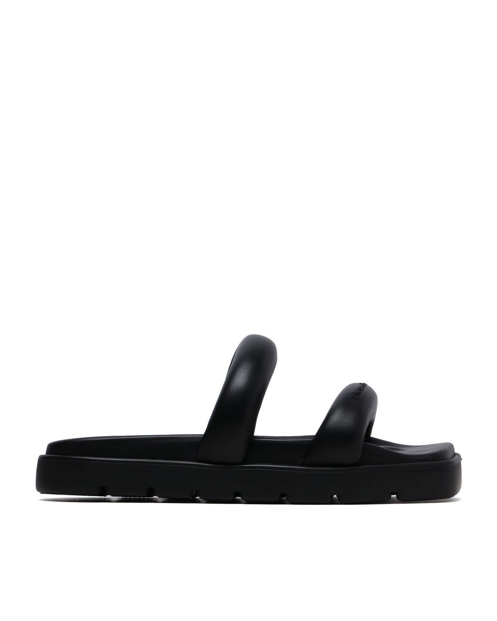 Leather flatform sandals