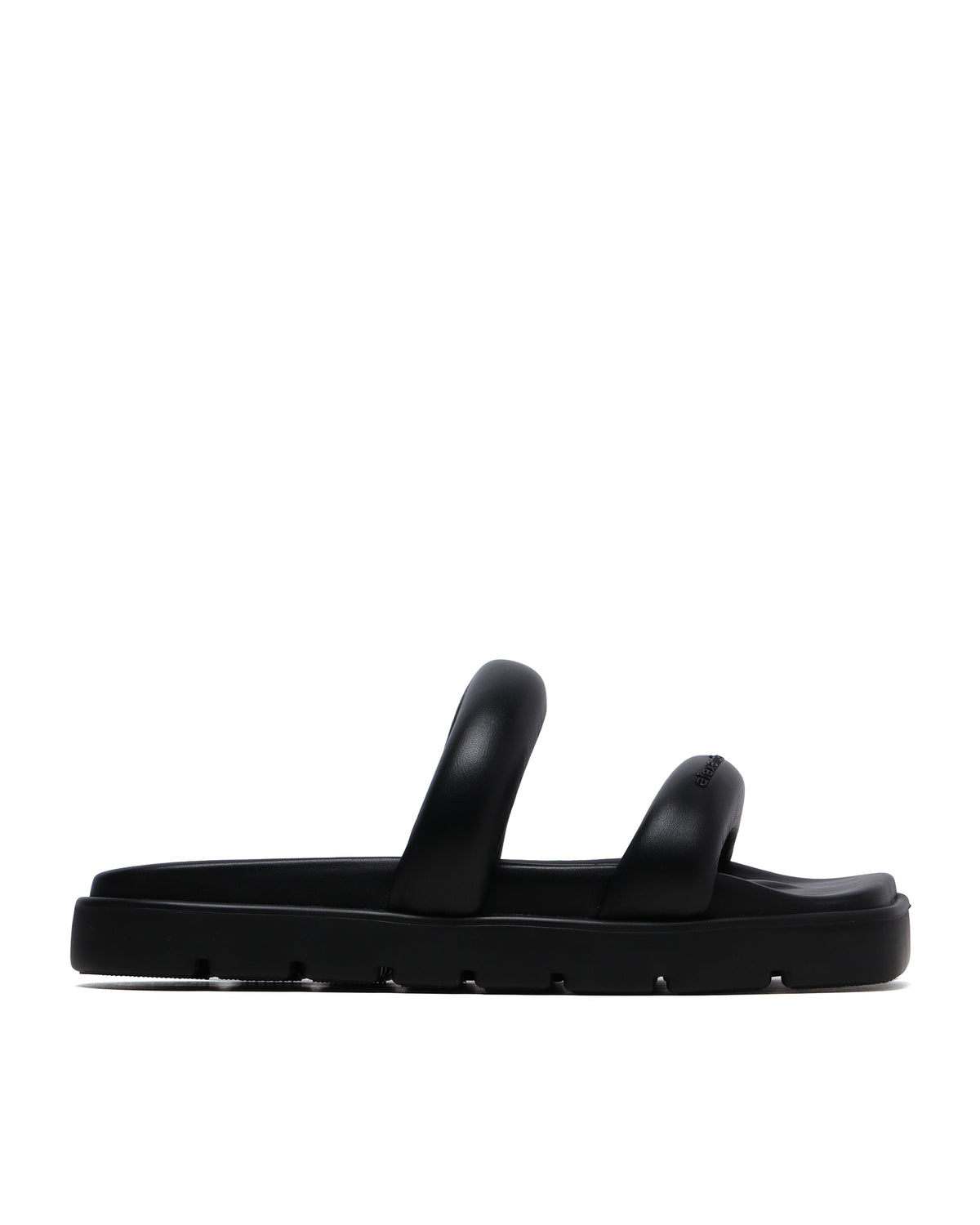 Leather flatform sandals