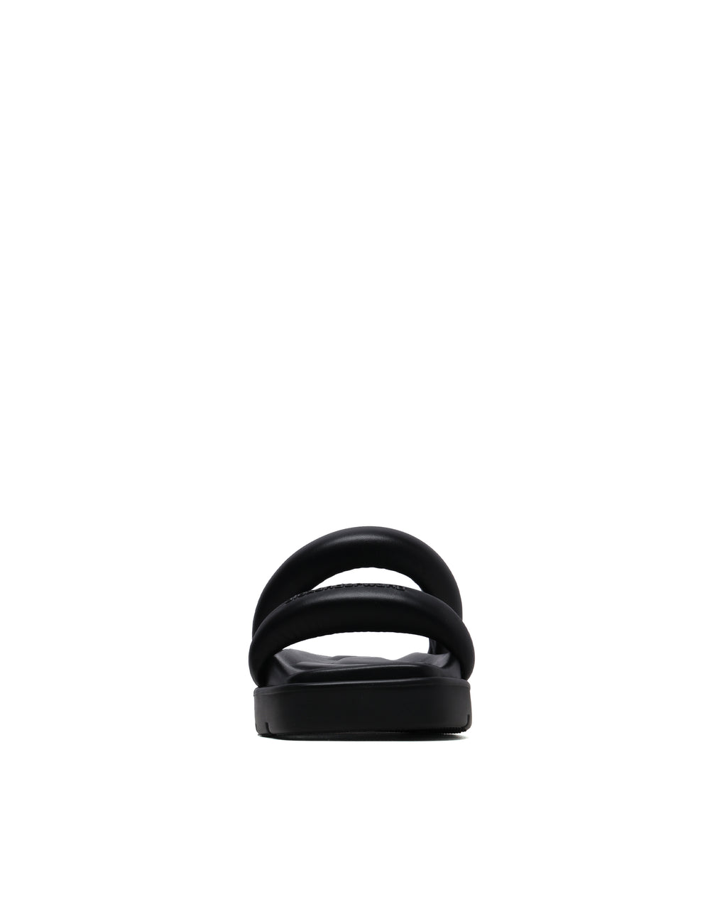 Leather flatform sandals