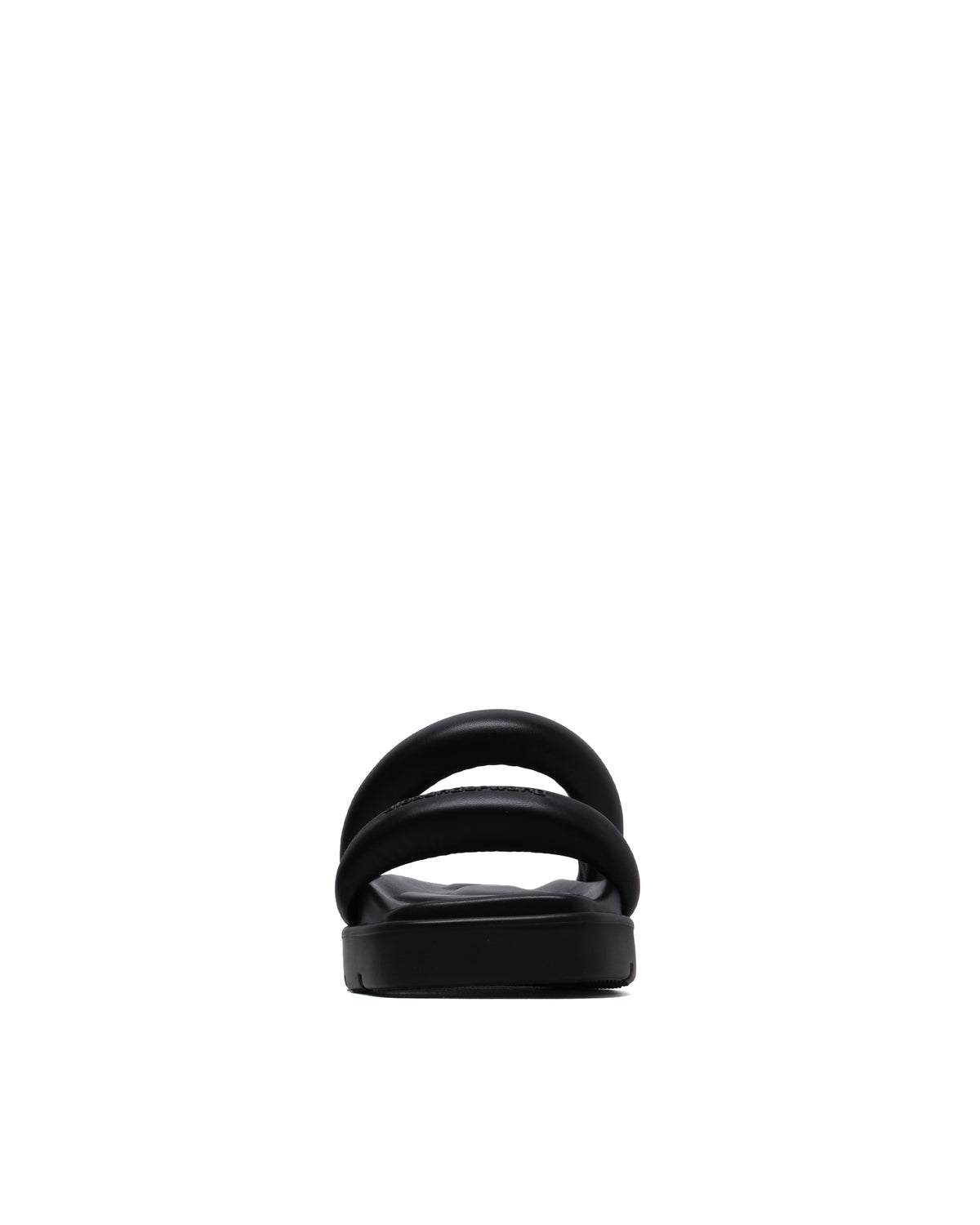 Leather flatform sandals