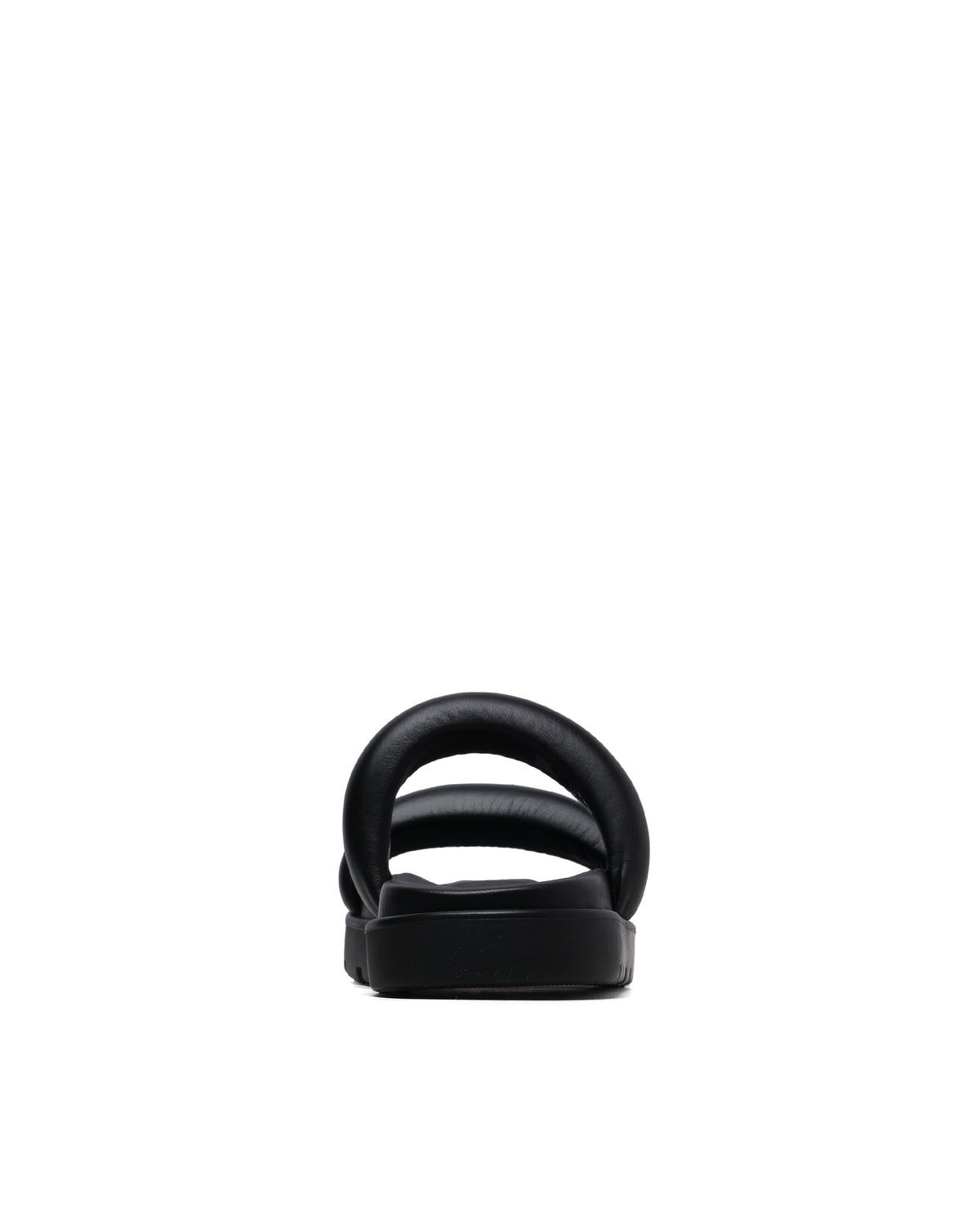 Leather flatform sandals